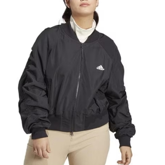Adidas Plus Size Collective Power Bomber Jacket size 2X - Picture 5 of 13